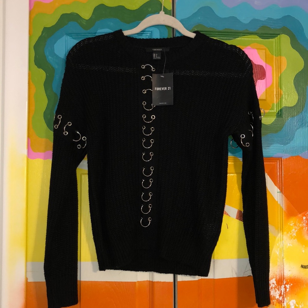 Forever 21 Black Sweater NWT